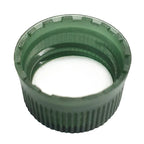 TAPA PLÁSTICA MINIATURA VERDE CON SELLO SEGURIDAD