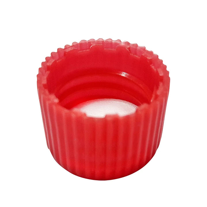 TAPA PLASTICA FRASCO AJÍ ROJA CON SELLO SEGURIDAD