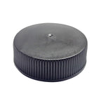 TAPA PLÁSTICA 38MM NEGRA CON SELLO DE SEGURIDAD