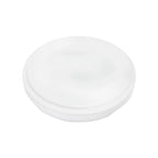 TAPA METÁLICA 70MM BLANCA S/BOTÓN