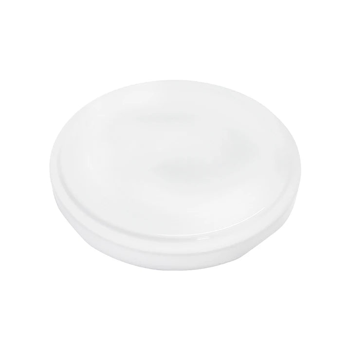 TAPA METÁLICA 70MM BLANCA S/BOTÓN