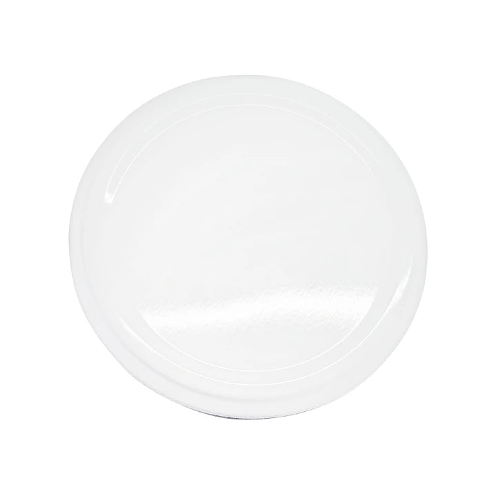 TAPA METÁLICA 70MM BLANCA S/BOTÓN