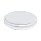TAPA METÁLICA 66MM BLANCA S/BOTÓN
