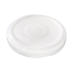 TAPA METÁLICA 63MM BLANCA C/BOTÓN