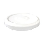 TAPA METÁLICA 63MM BLANCA C/BOTÓN