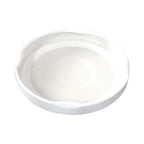 TAPA METÁLICA 63MM BLANCA C/BOTÓN