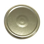 TAPA METÁLICA 82MM DORADA C/BOTÓN