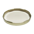 TAPA METÁLICA 82MM DORADA C/BOTÓN