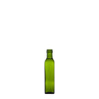 BOTELLA VIDRIO ACEITERA 250ml CUADRADA  - PACK 48 UND.