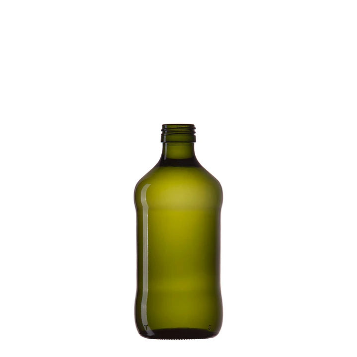 BOTELLA VIDRIO ACEITERA 500ml CILÍNDRICA - PACK 20 UND.