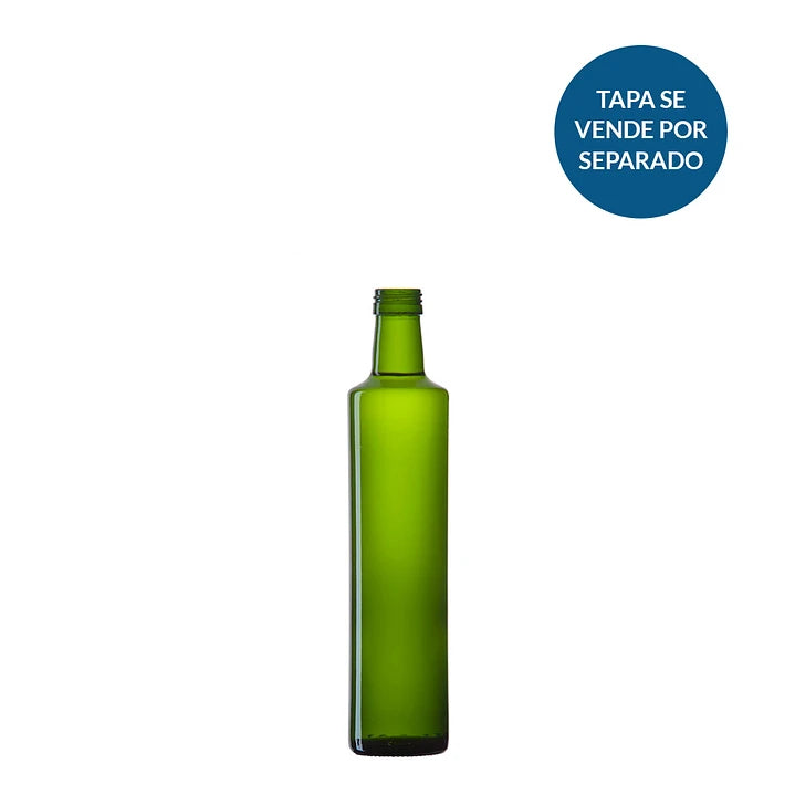 BOTELLA VIDRIO ACEITERA 500ml REAL - PACK 30 UND.