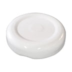 TAPA METÁLICA 38MM BLANCA C/BOTÓN