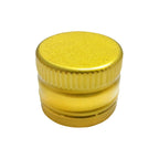 TAPA METALICA ACEITERA DORADA 31,5X24