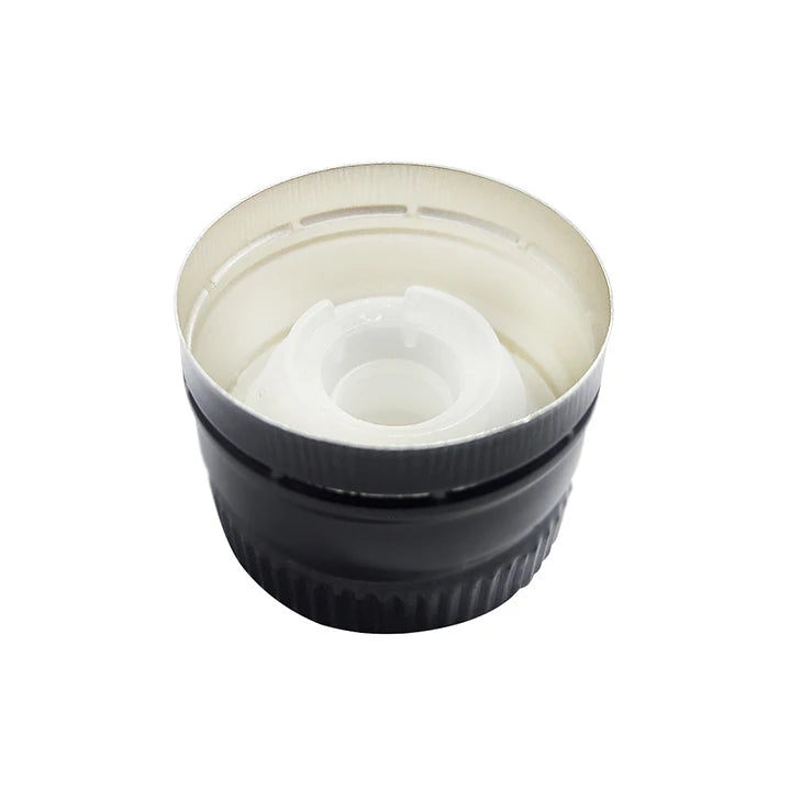 TAPA METALICA ACEITERA NEGRA 31,5X24