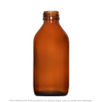 FRASCO VIDRIO CORRIENTE TIPO JARABE 200ml - PACK 42 UND.