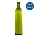 BOTELLA VIDRIO ACEITERA 1 Litro CUADRADA - PACK 20 UND.