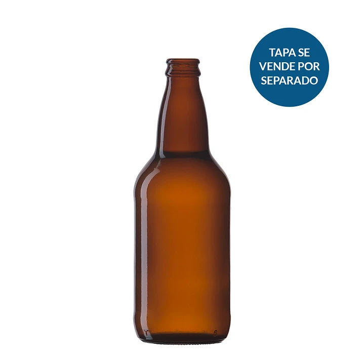 BOTELLA VIDRIO PARA CERVEZA 500ml GENÉRICA - PACK 20 UND.