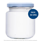 FRASCO VIDRIO CONSERVERO 145ml - PACK 36 UND.