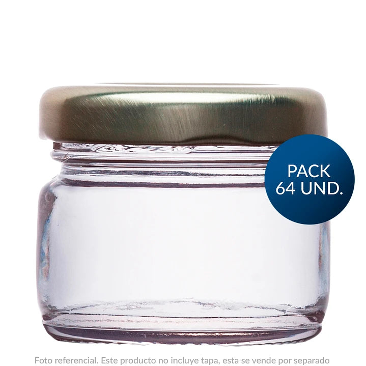 FRASCO CONSERVERO 28ml - PACK 64 UND.