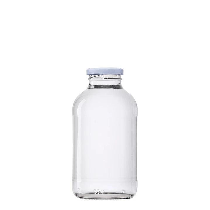 FRASCO DE VIDRIO PARA JUGO 350ml  - PACK 20 UND.