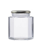 FRASCO VIDRIO CONSERVERO 6 CARAS 320ml - PACK 25 UND.