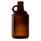 BOTELLA VIDRIO 1 Litro GROWLER AMBAR   - PACK 12 UND.