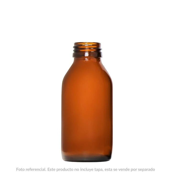 FRASCO VIDRIO CORRIENTE TIPO JARABE 100ml - PACK 68 UND.