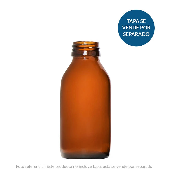 FRASCO VIDRIO CORRIENTE TIPO JARABE 100ml - PACK 68 UND.
