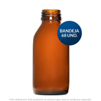 FRASCO VIDRIO CORRIENTE TIPO JARABE 100ml - PACK 68 UND.