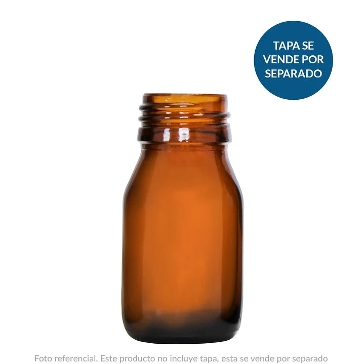 FRASCO VIDRIO CORRIENTE TIPO JARABE 30ml - PACK 110 UND