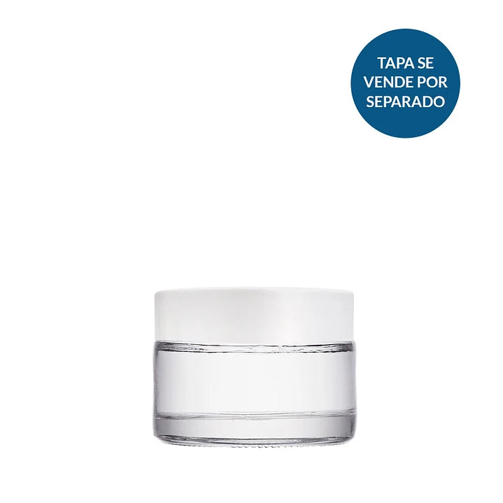FRASCO VIDRIO POTE RECTO 60ml - PACK 36 UND.