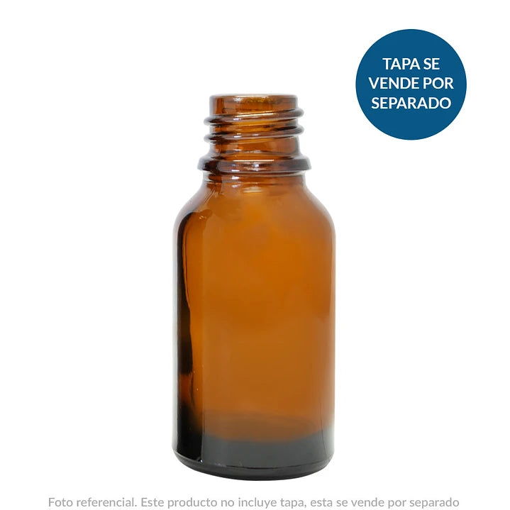 FRASCO VIDRIO GOTARIO ALEMÁN 15ml - PACK 156 UND.