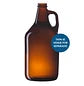 BOTELLA GROWLER VIDRIO 1,9Lts - PACK 6 UND.